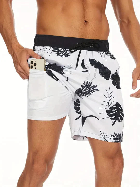 DualFlex Zwemshort | 2-in-1 Comfort | Sportieve Prints