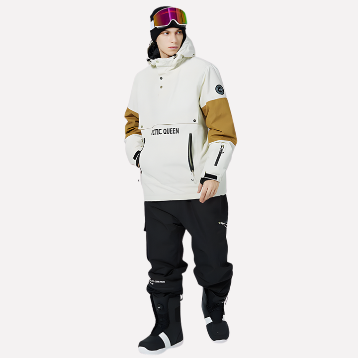 Heren Half‑zip Snow Suit