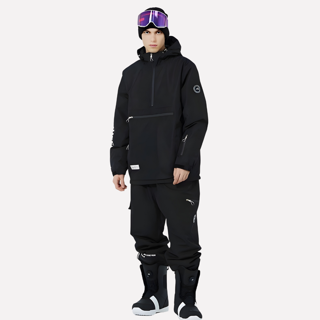 Heren en Dames Half‑zip Snow Suit