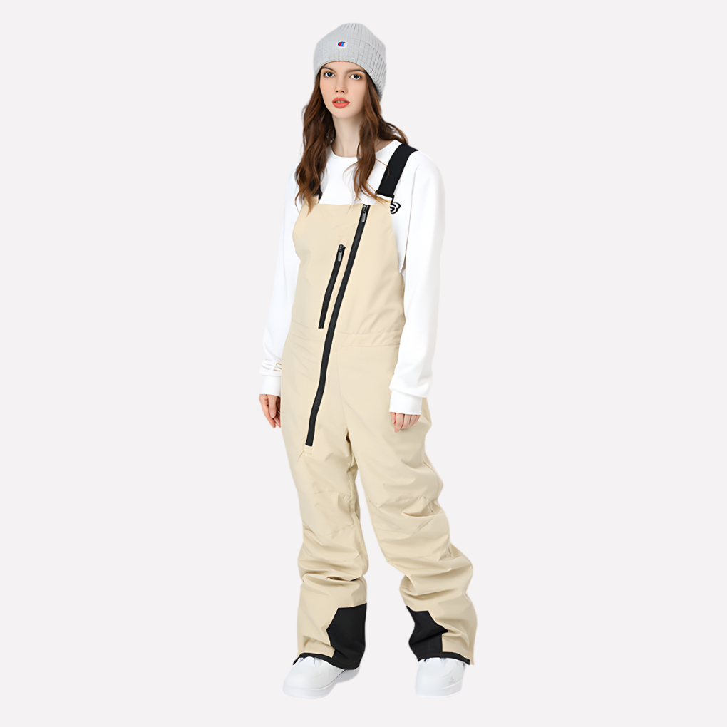 Dames sneeuwbroek met bretels