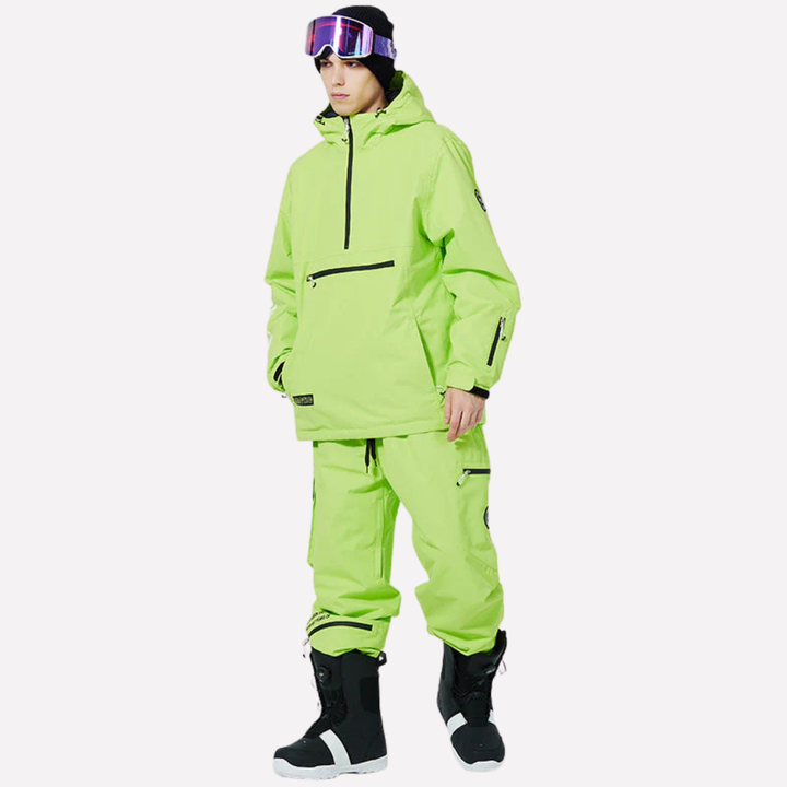 Heren en Dames Half‑zip Snow Suit