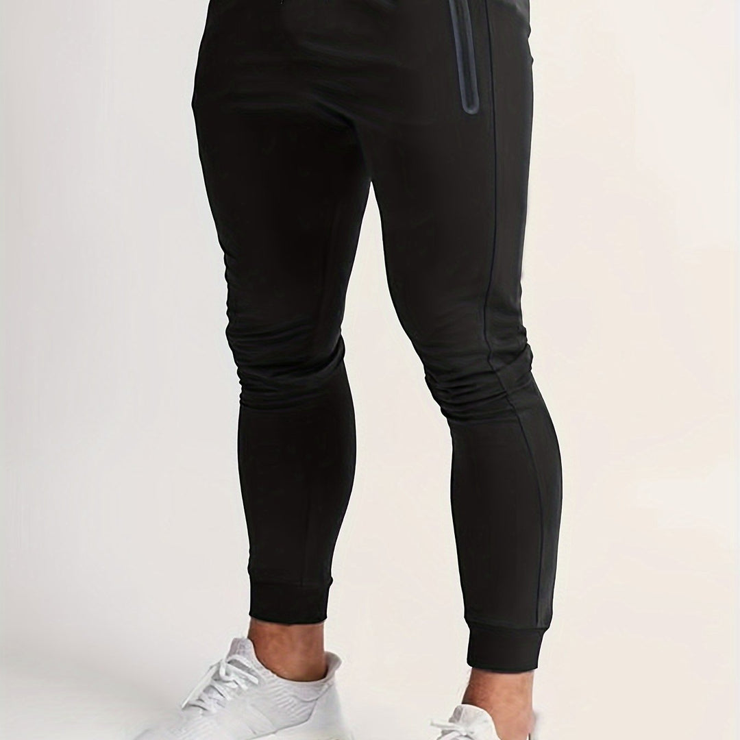 Sport Jogger | Polyester Mix | Slim Fit met Ritszakken