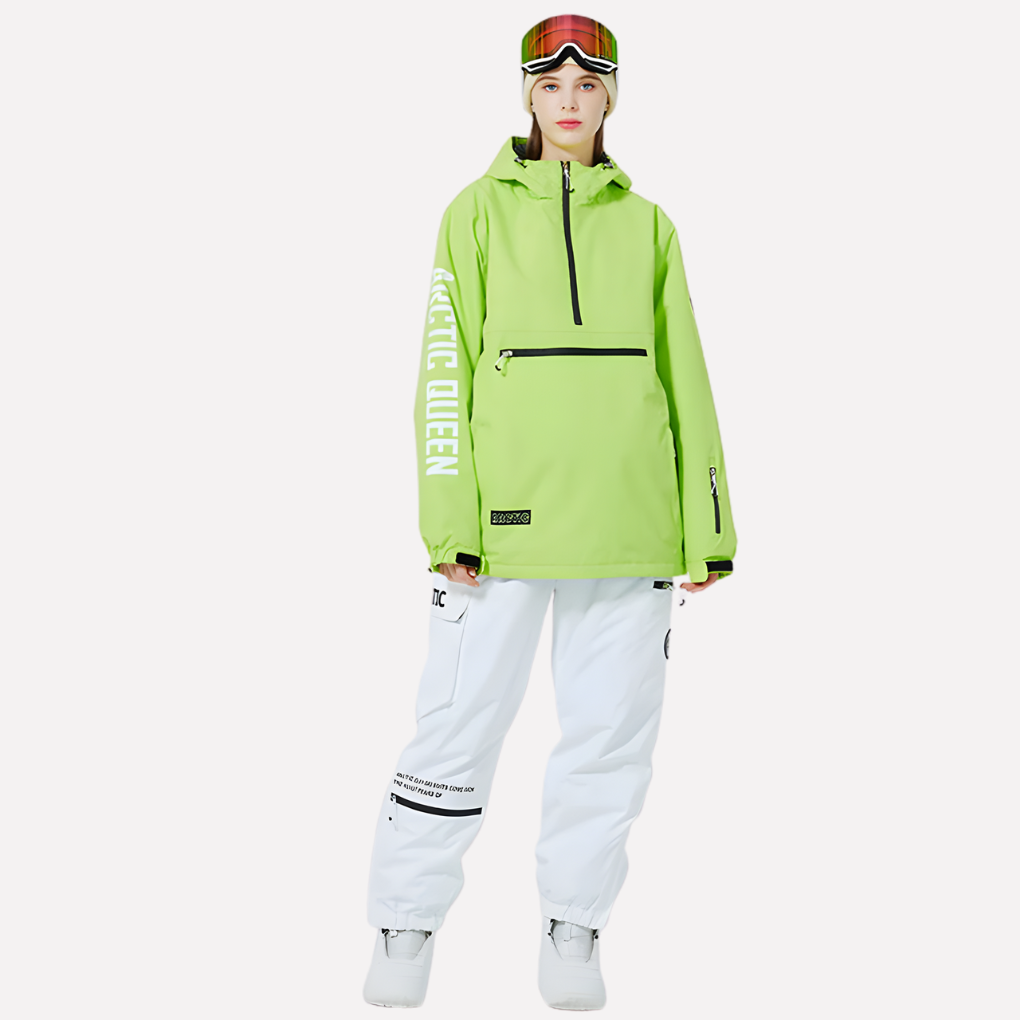 Heren en Dames Half‑zip Snow Suit