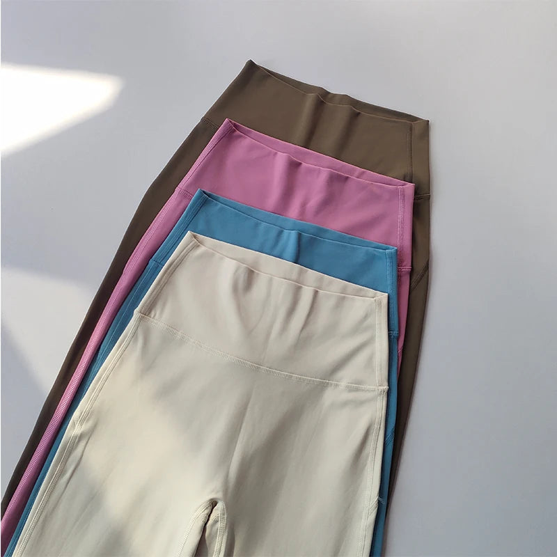 High-Waist Flared Yoga Leggings voor Vrouwen