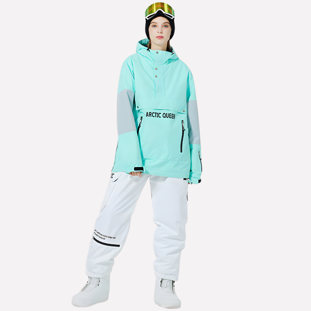 Heren Half‑zip Snow Suit