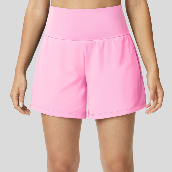 Yogashorts met hoge taille