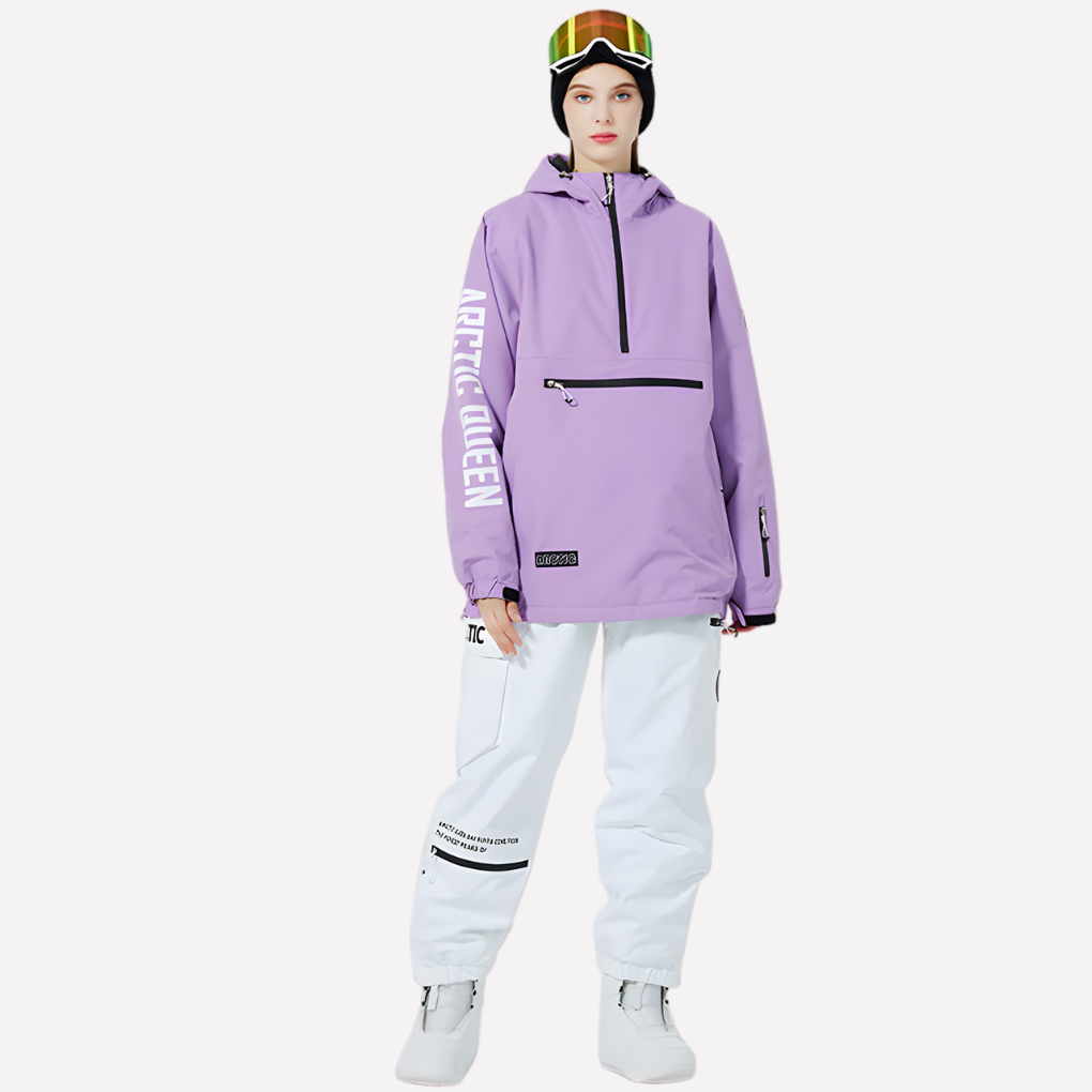Heren en Dames Half‑zip Snow Suit