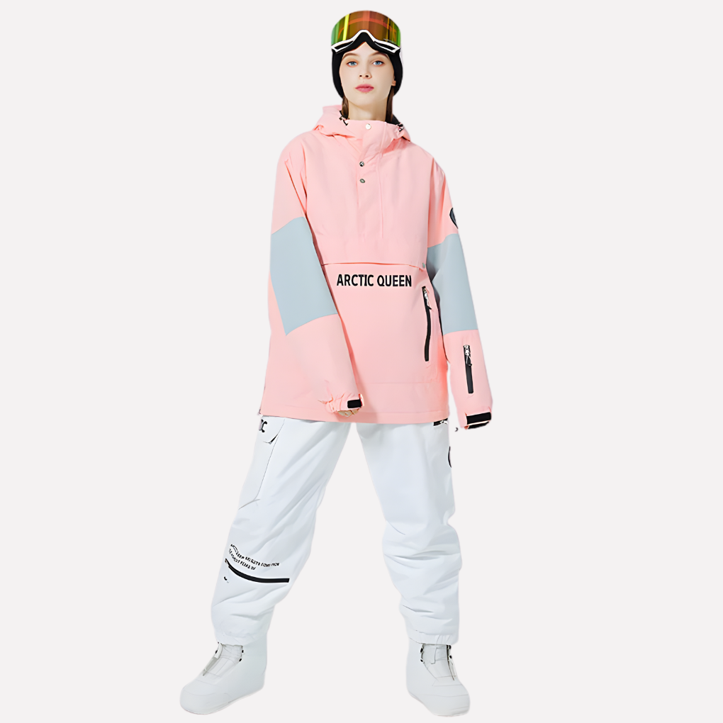 Heren Half‑zip Snow Suit