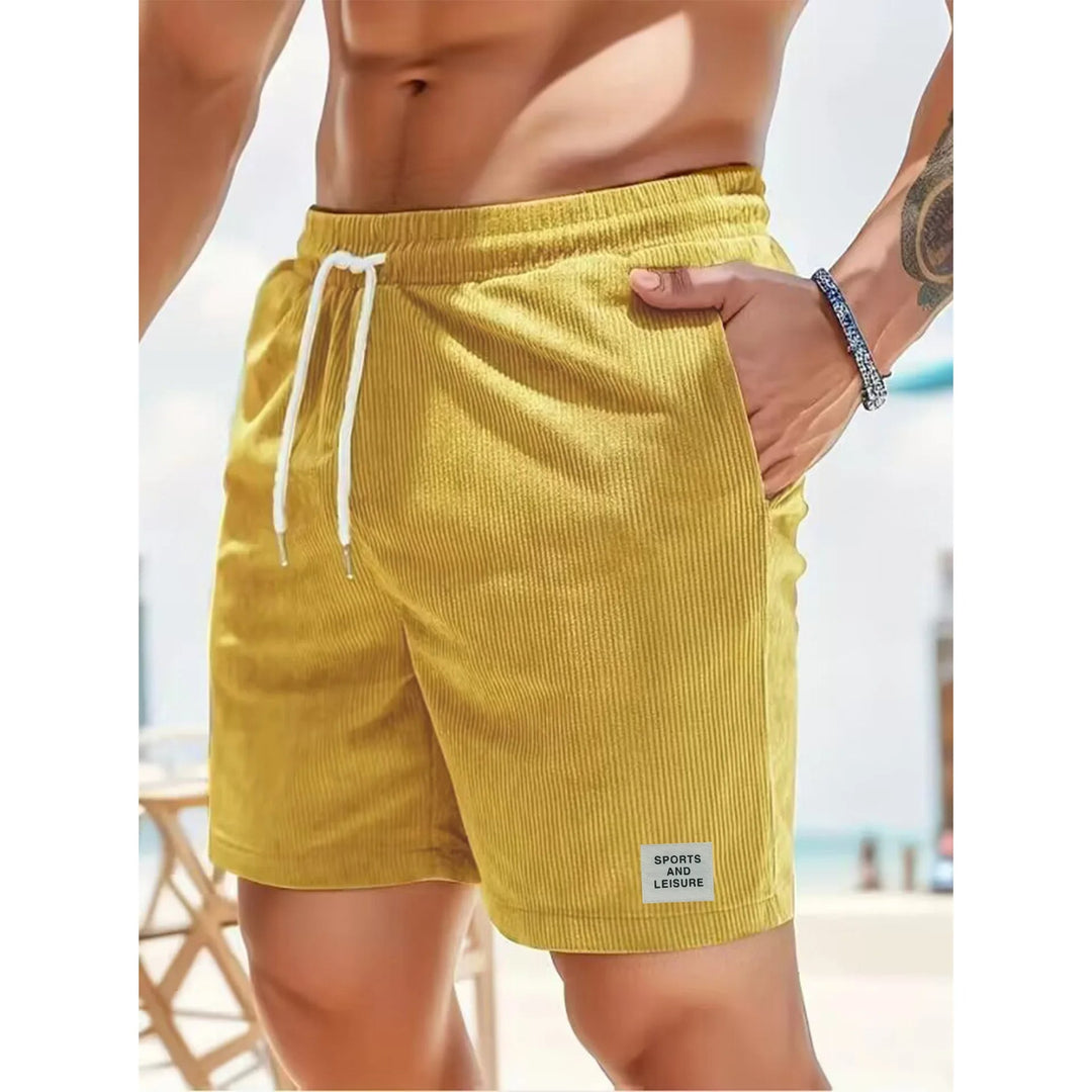 Lioren– Corduroy Korte Broek voor Heren