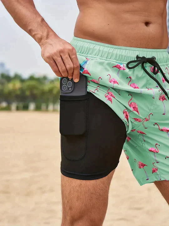 DualFlex Zwemshort | 2-in-1 Comfort | Sportieve Prints