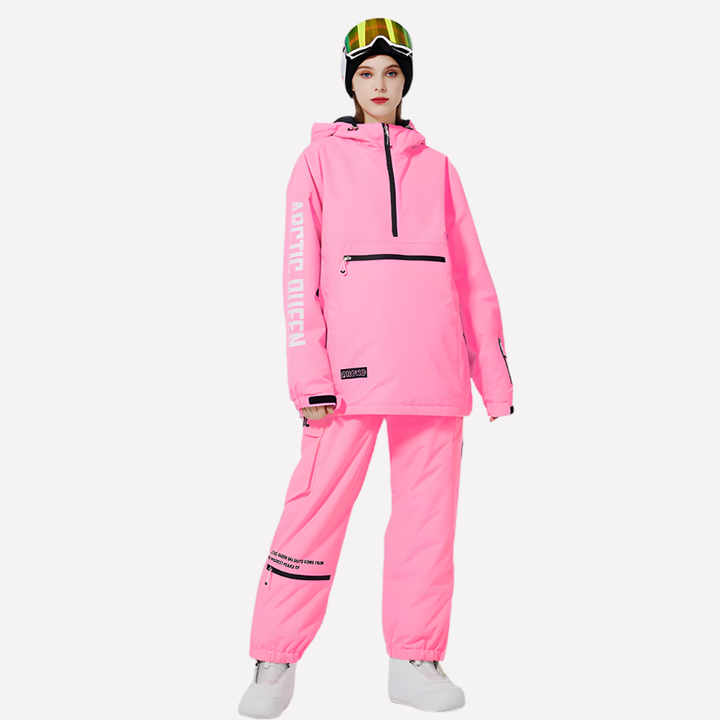 Heren en Dames Half‑zip Snow Suit