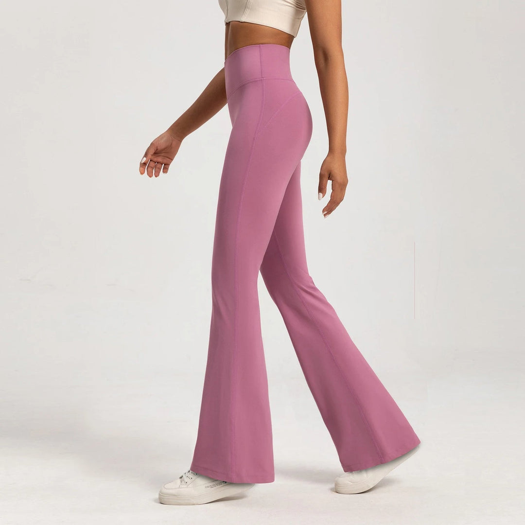 High-Waist Flared Yoga Leggings voor Vrouwen