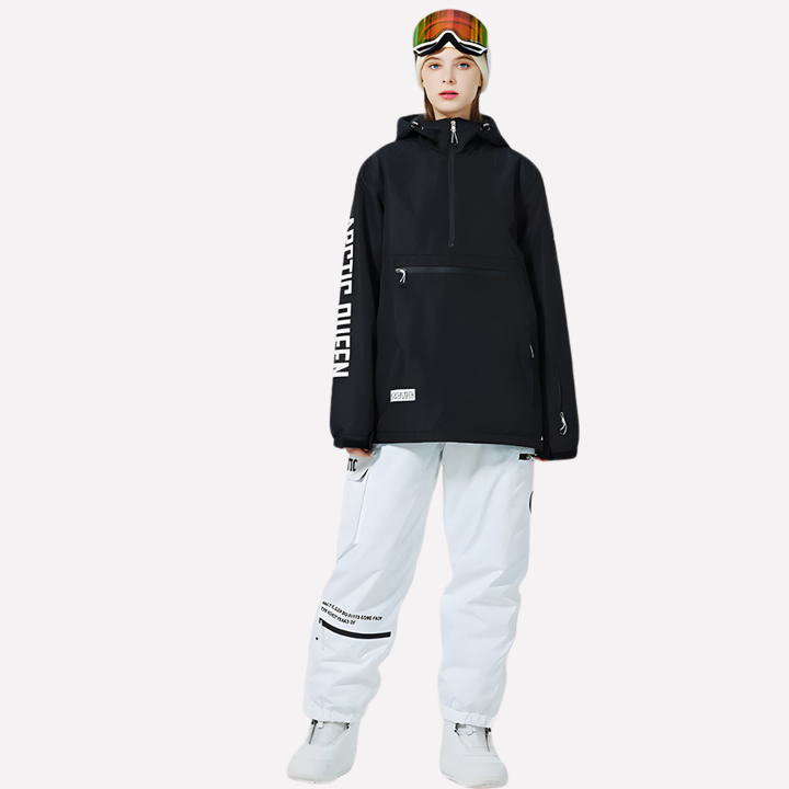 Heren en Dames Half‑zip Snow Suit