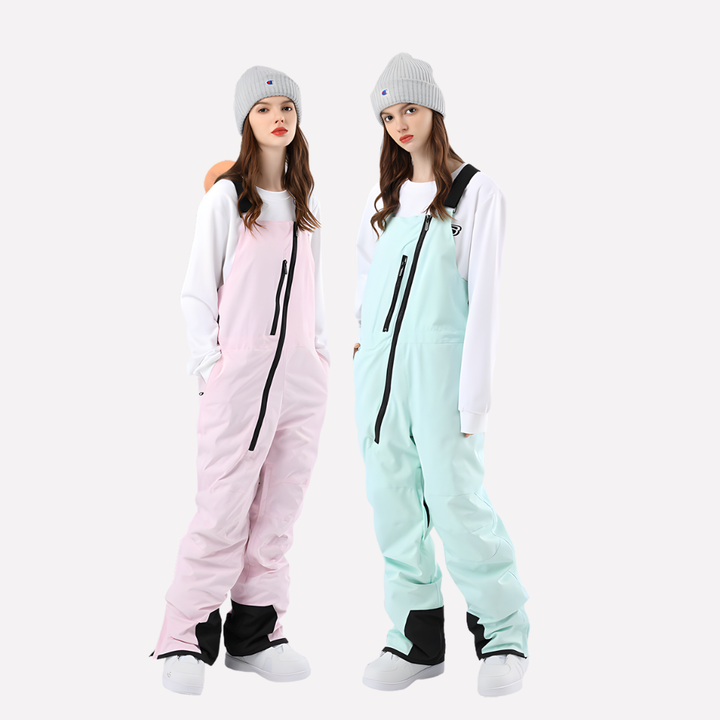 Dames sneeuwbroek met bretels