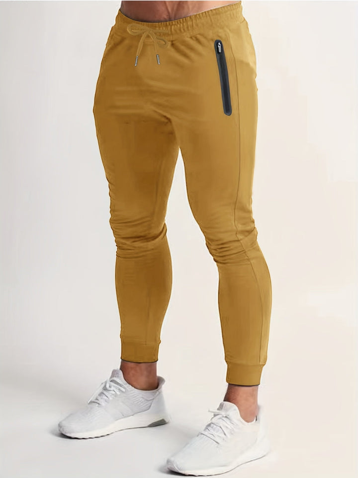 Sport Jogger | Polyester Mix | Slim Fit met Ritszakken