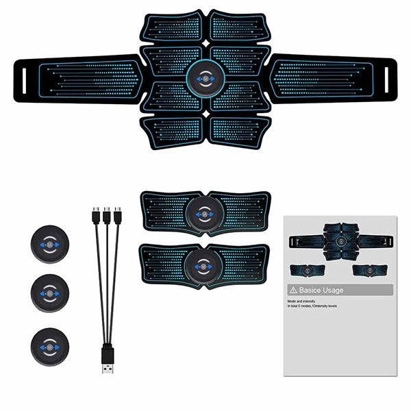 Abs Spierstimulator EMS Trillingsgordel