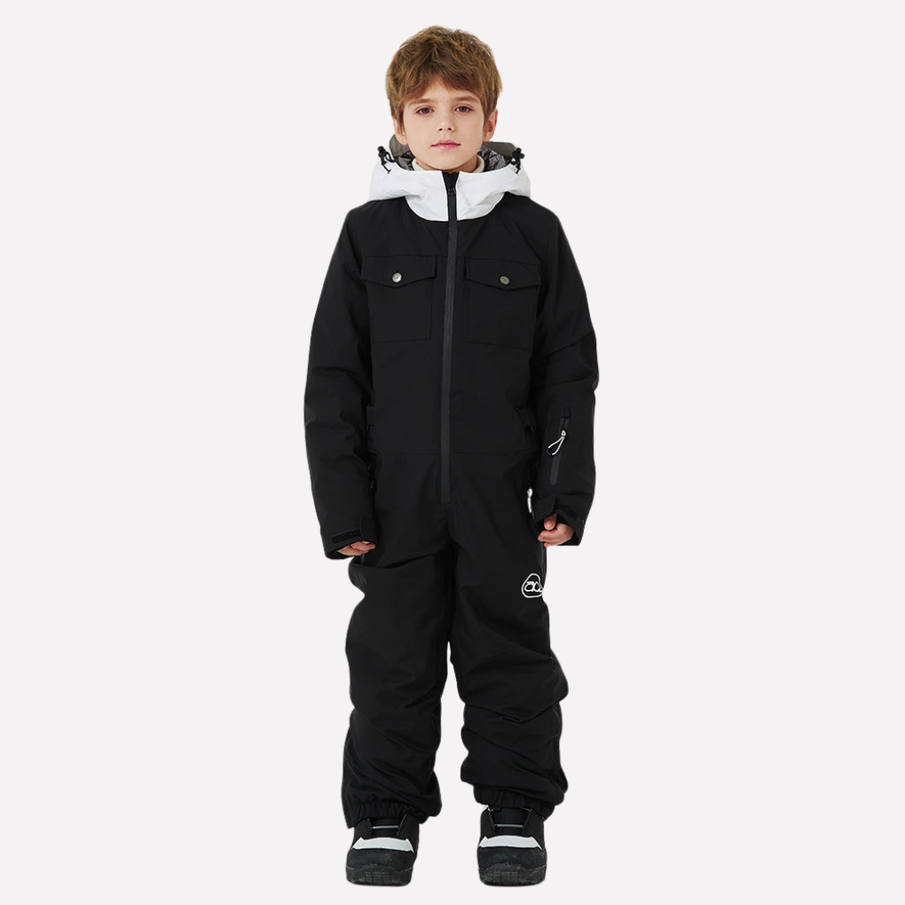 Kinder sneeuwpak uit één stuk