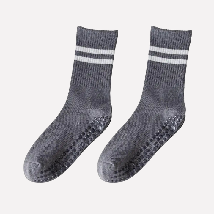 Antislip sportsokken met middelhoge schacht GripFit (1 + 1 gratis)