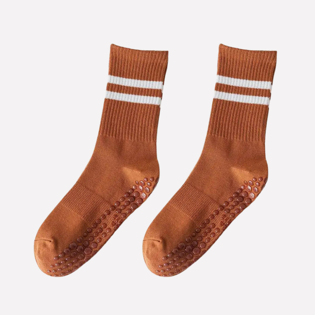 Antislip sportsokken met middelhoge schacht GripFit (1 + 1 gratis)