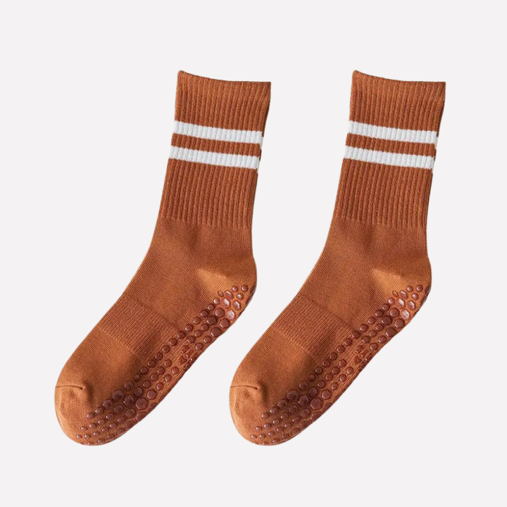 Antislip sportsokken met middelhoge schacht GripFit (1 + 1 gratis)