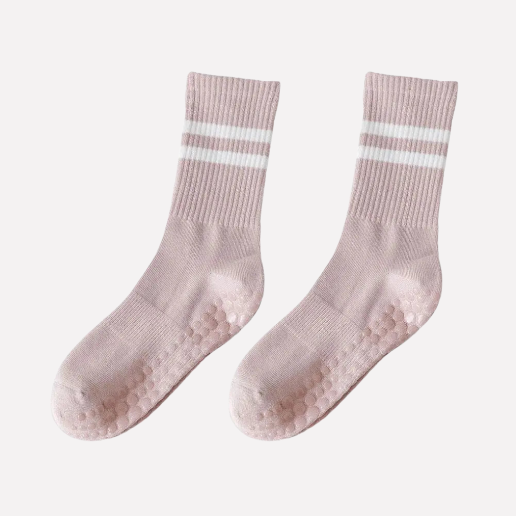 Antislip sportsokken met middelhoge schacht GripFit (1 + 1 gratis)