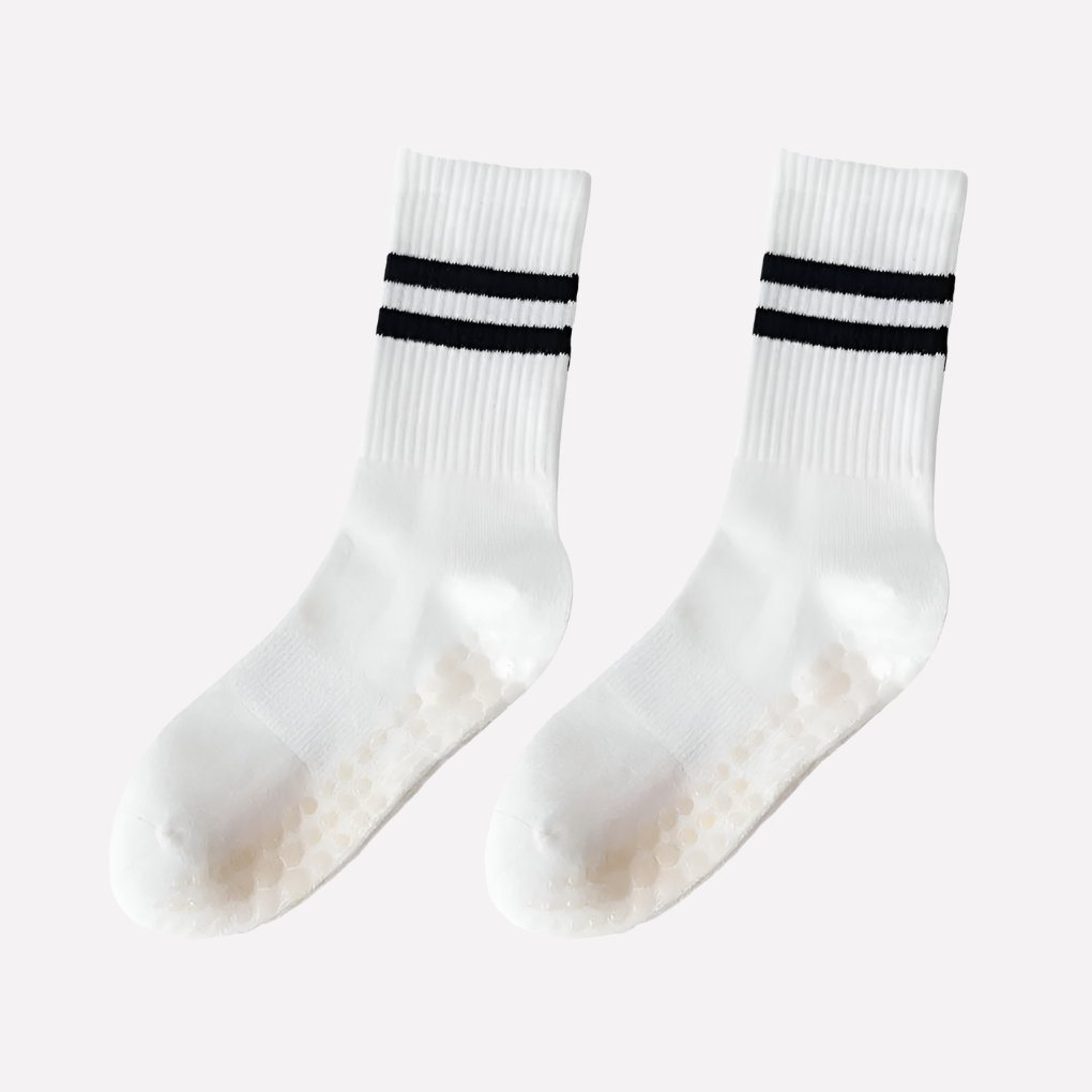 Antislip sportsokken met middelhoge schacht GripFit (1 + 1 gratis)