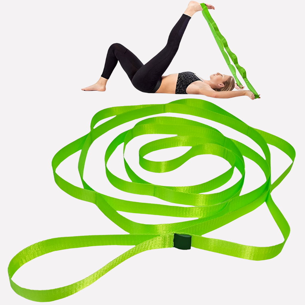 Yoga-rekband met 12 lussen