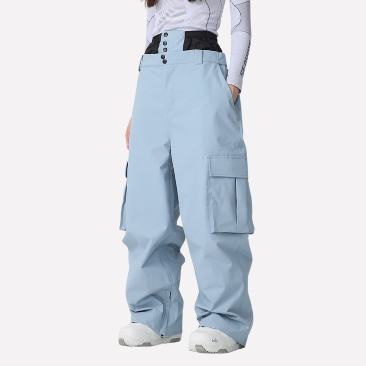 Dames baggy sneeuwbroek