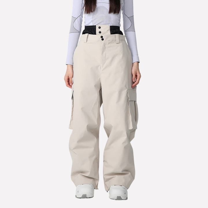 Dames baggy sneeuwbroek