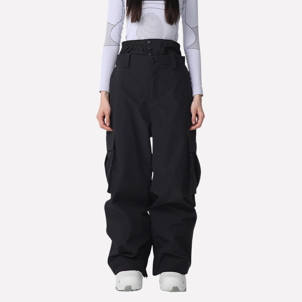 Dames baggy sneeuwbroek