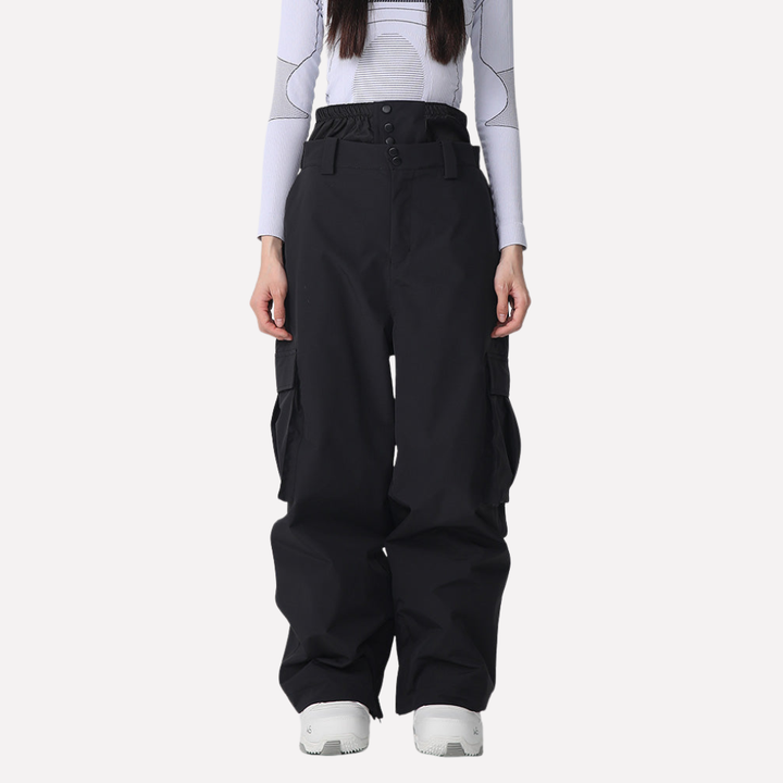 Dames baggy sneeuwbroek