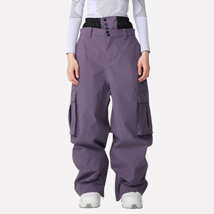 Dames baggy sneeuwbroek