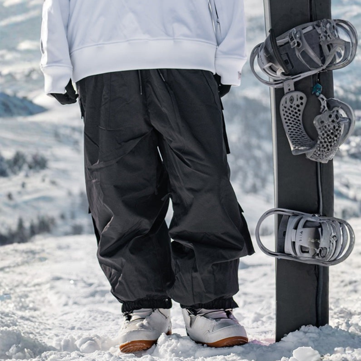 Baggy cargo snowboardbroek voor heren