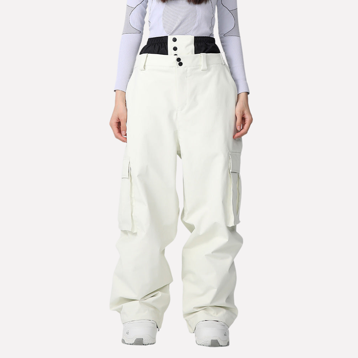 Dames baggy sneeuwbroek