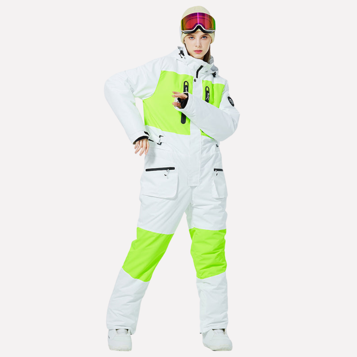 Dames jumpsuit uit één stuk voor sneeuw