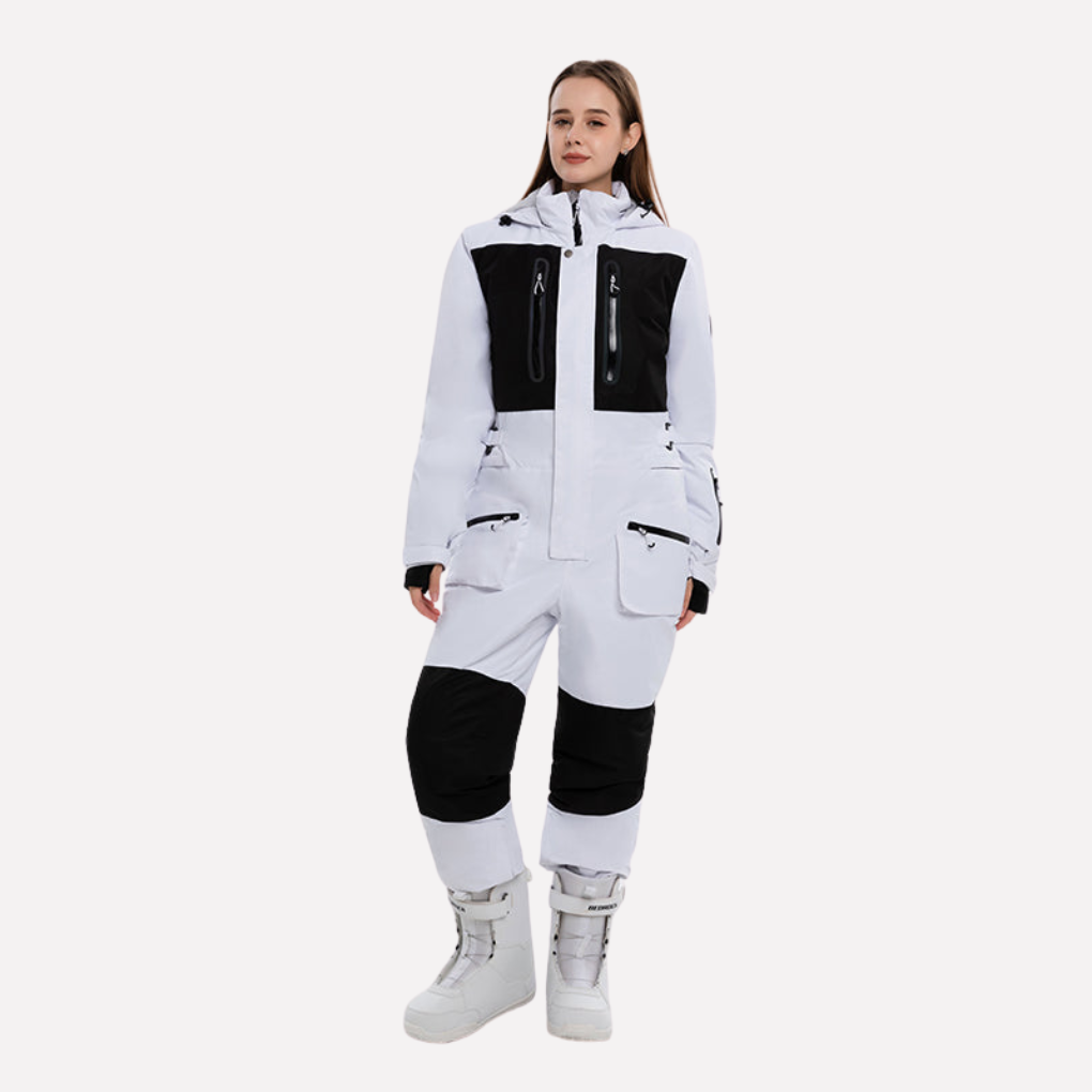 Dames jumpsuit uit één stuk voor sneeuw