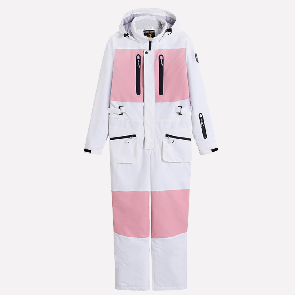 Dames jumpsuit uit één stuk voor sneeuw