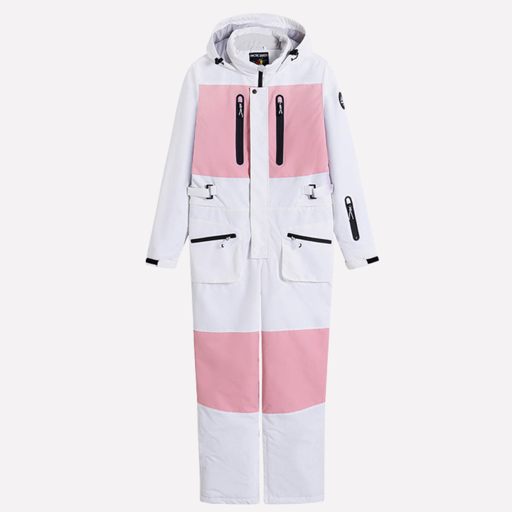 Dames jumpsuit uit één stuk voor sneeuw