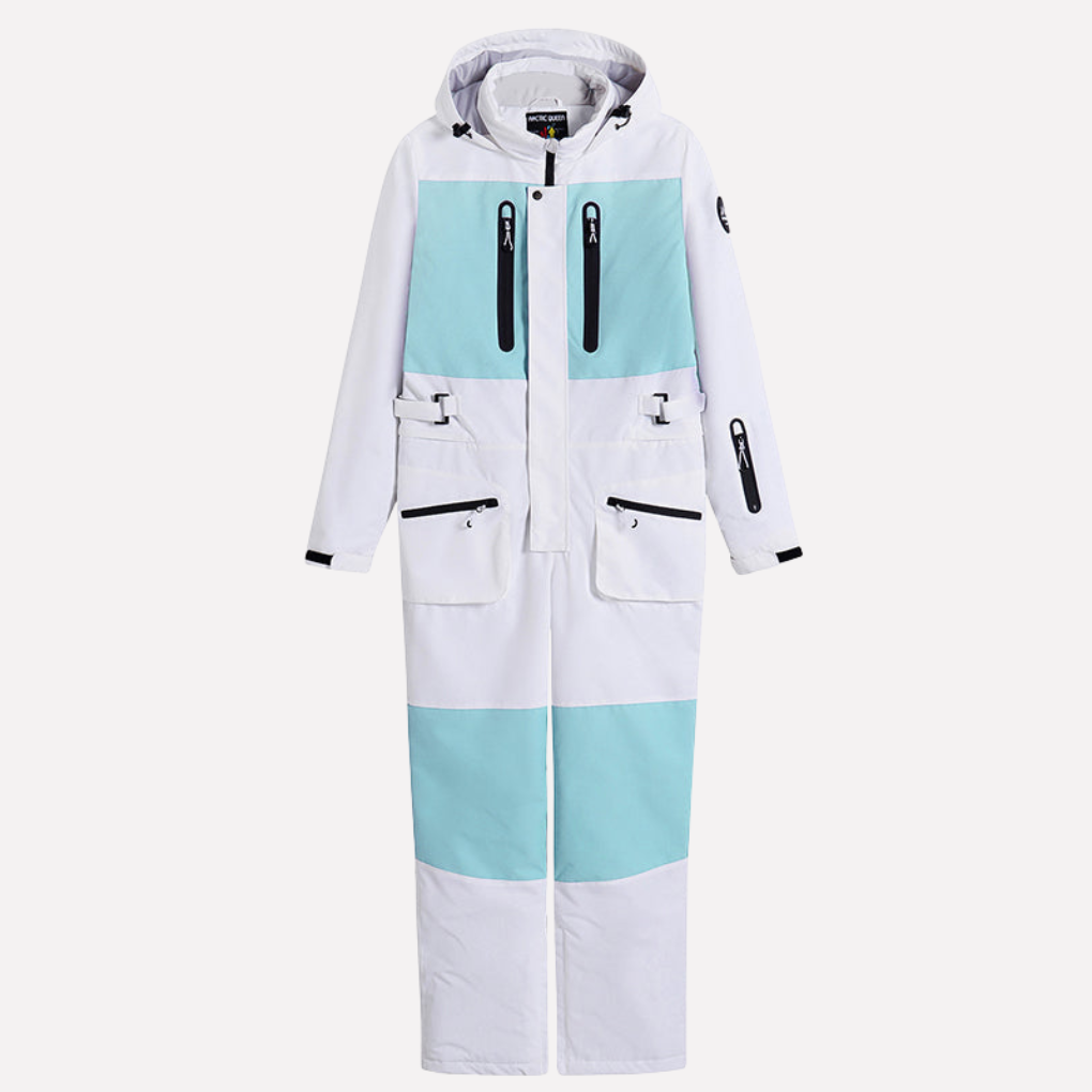 Dames jumpsuit uit één stuk voor sneeuw