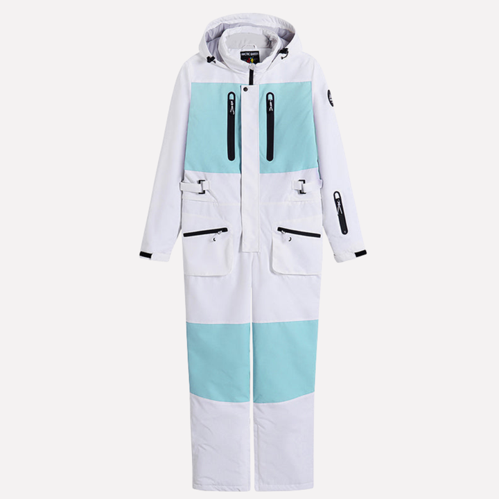 Dames jumpsuit uit één stuk voor sneeuw