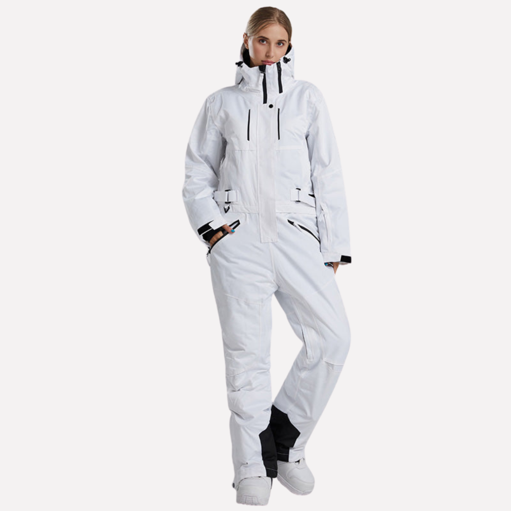 Heren snowboard- en skipak uit één stuk