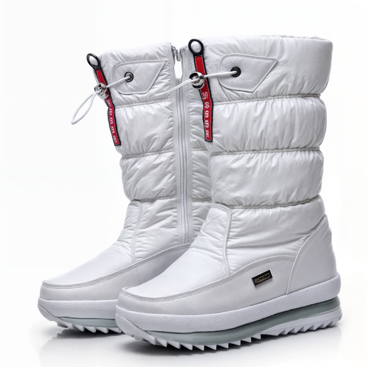 Dames Sneeuwschoenen Winterboots Gevoerd Middenhoog