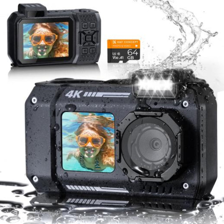 33FT Waterproof Digital Camera