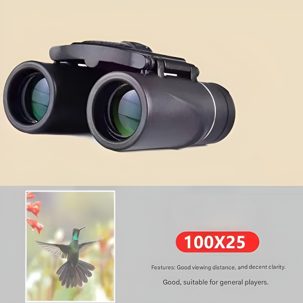 100 x 25 HD Binoculars