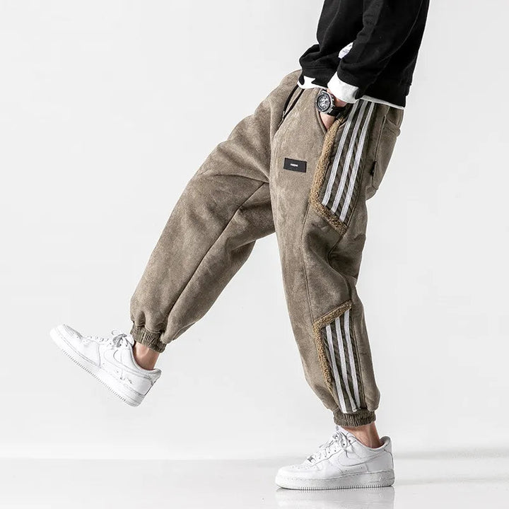UrbanFlow – Casual Herenbroek met Strepen