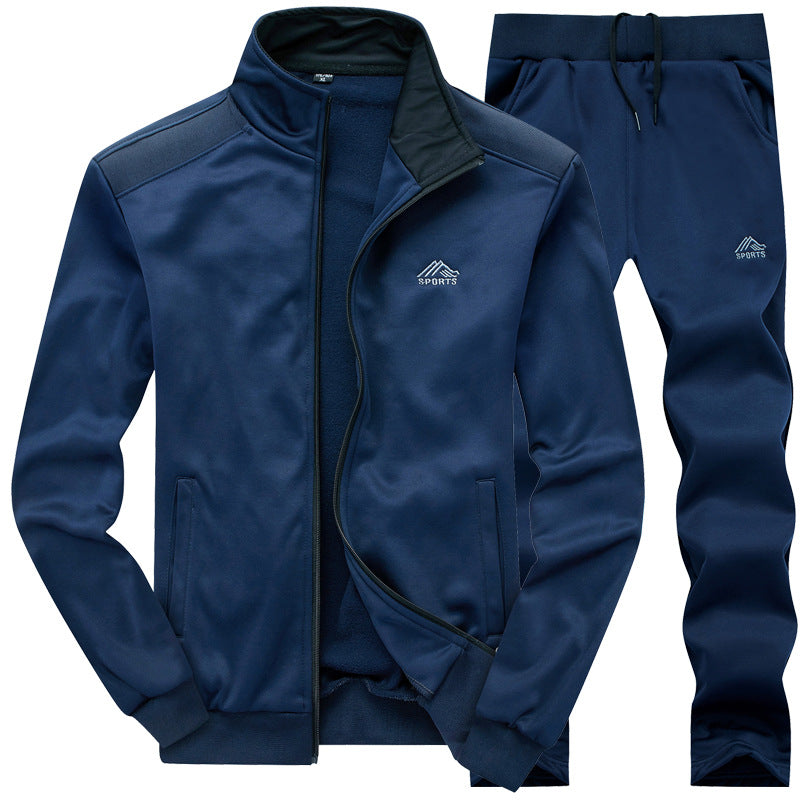 Heren Trainingspak met Ritsvest en Comfortabele Joggingbroek voor Sport en Casual Gebruik