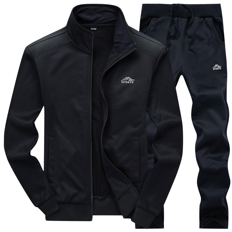 Heren Trainingspak met Ritsvest en Comfortabele Joggingbroek voor Sport en Casual Gebruik