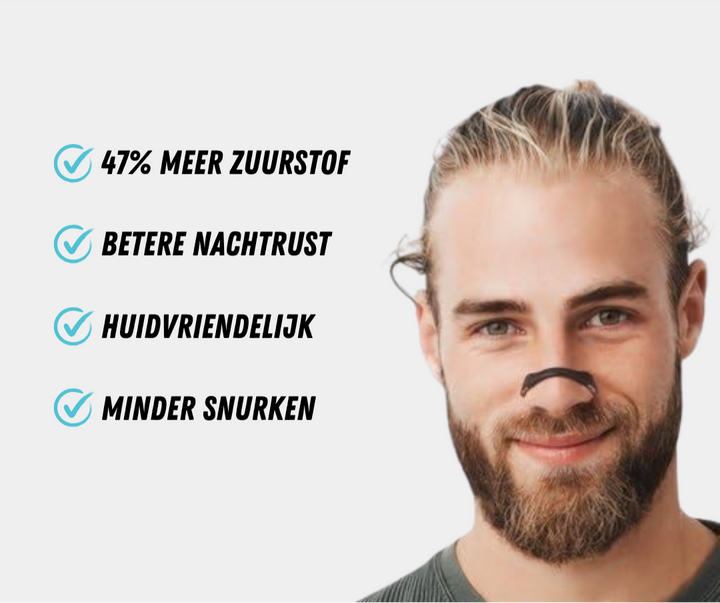Magnetische Neusstrip - Neusspreider voor meer Zuurstof