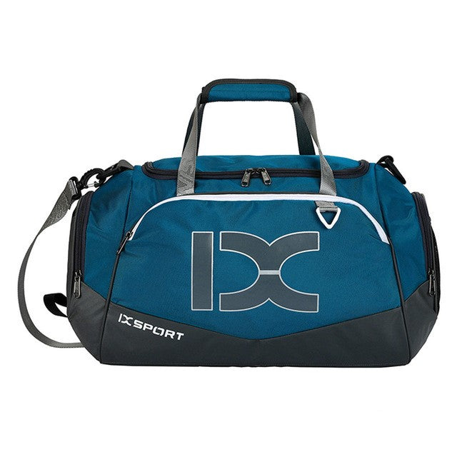 Gym bag multifunction dry wet separation bags