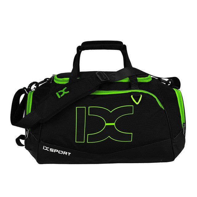 Gym bag multifunction dry wet separation bags